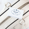 Prada Adidas White Boston Bowling Bag
