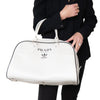 Prada Adidas White Boston Bowling Bag