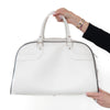 Prada Adidas White Boston Bowling Bag