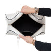 Prada Adidas White Boston Bowling Bag