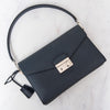 Prada Navy Saffiano Leather Lux Sound  Bag