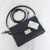 Prada Navy Saffiano Leather Lux Sound  Bag