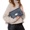Prada Navy Saffiano Leather Lux Sound  Bag