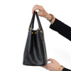 Prada Black Galleria Saffiana Leather Tote Bag