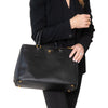 Prada Black Galleria Saffiana Leather Tote Bag
