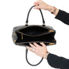 Prada Black Galleria Saffiana Leather Tote Bag