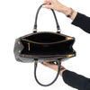 Prada Black Galleria Saffiana Leather Tote Bag