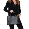 Prada Black Galleria Saffiana Leather Tote Bag