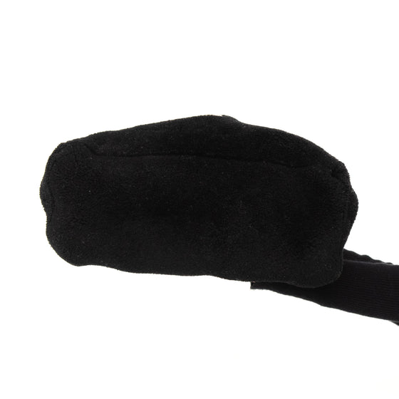 Prada Black Medium Shearling Tote Bag