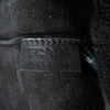 Prada Black Medium Shearling Tote Bag