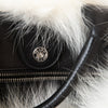 Prada Black And White Fur Tote Bag