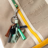 Prada Logo Jacquard Canvas Tote Bag