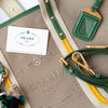 Prada Logo Jacquard Canvas Tote Bag