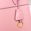 Prada Pink Saffiano Leather Tote Bag