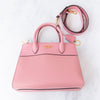 Prada Pink Saffiano Leather Tote Bag