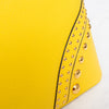 Prada Yellow Saffiano Leather Satchel Shoulder Bag
