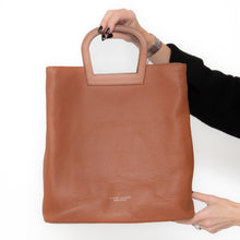  Ralph Lauren Horseshoe Tan Calfskin Tote Bag