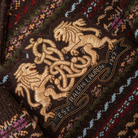 Ralph Lauren Collection Fair Isle Knit Jumper