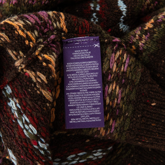 Ralph Lauren Collection Fair Isle Knit Jumper