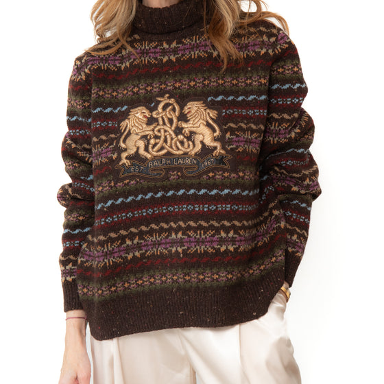 Ralph Lauren Collection Fair Isle Knit Jumper