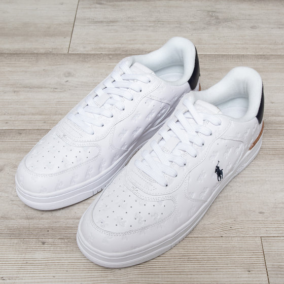 Polo Ralph Lauren White Mens Trainers