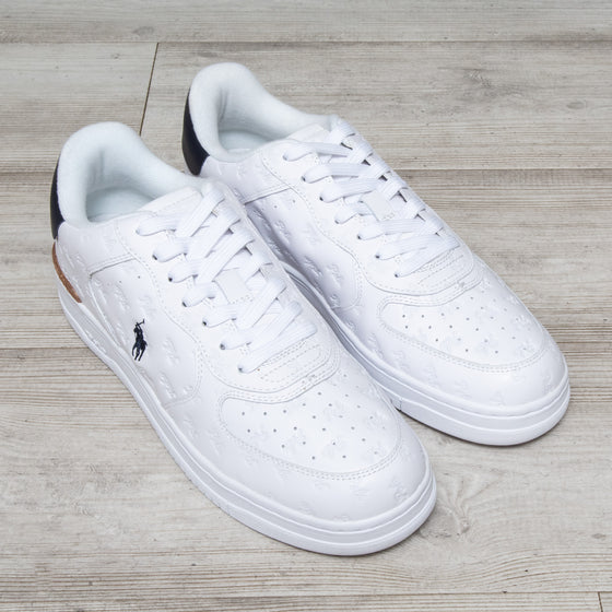 Polo Ralph Lauren White Mens Trainers