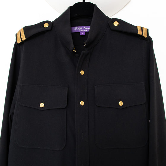 Ralph Lauren Navy Rosalyn Long Sleeved Shirt