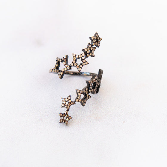 Set Of Two Rosa De La Cruz Star Rings