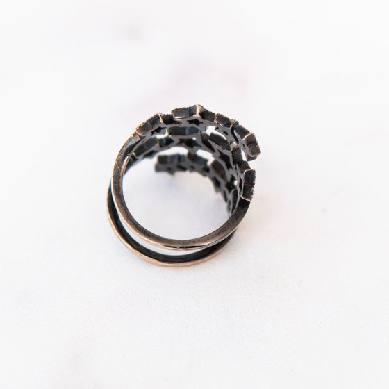 Set Of Two Rosa De La Cruz Star Rings