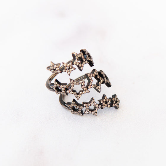 Set Of Two Rosa De La Cruz Star Rings