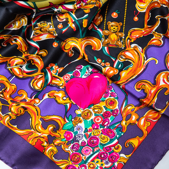 Moschino Silk Scarf