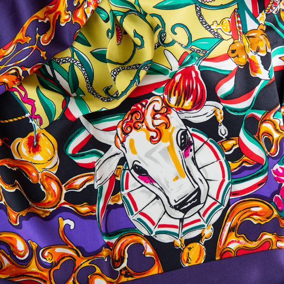 Moschino Silk Scarf