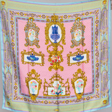  Versace Multicolour Silk Scarf