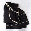 Serena Bute Black Silk Wide Leg Trousers