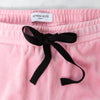 Serena Bute Pink Velour Wide Leg Trousers