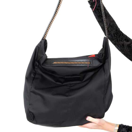 Stella McCartney Black Nylon Oversized Bag