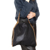 Stella McCartney Black Falabella Double  Chain Shoulder Bag