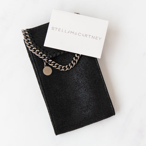 Stella McCartney Falabella Black Mobile Phone Holder