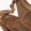 The Row Bindle Suede Bag