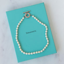  Tiffany & Co Fine Pearl Toggle Necklace