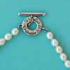 Tiffany & Co Fine Pearl Toggle Necklace