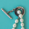 Tiffany & Co Fine Pearl Toggle Necklace