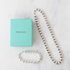 Tiffany & Co Sterling Silver Bead Necklace