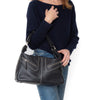 Tods Black Leather  Shoulder Bag