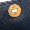 Tory Burch Navy Blue Kira Leather Shoulder Bag