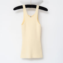  Toteme Cream Rib Vest Top