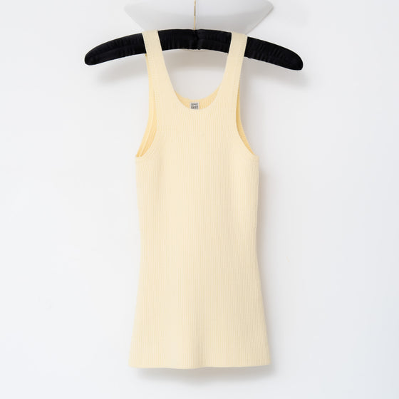 Toteme Cream Rib Vest Top