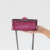 Valentino Garavani Magenta Pink Mini Rockstud Glam Lock Bag