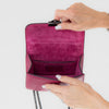 Valentino Garavani Magenta Pink Mini Rockstud Glam Lock Bag