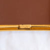 Valentino Garavani Black And Tan V Logo Leather Belt